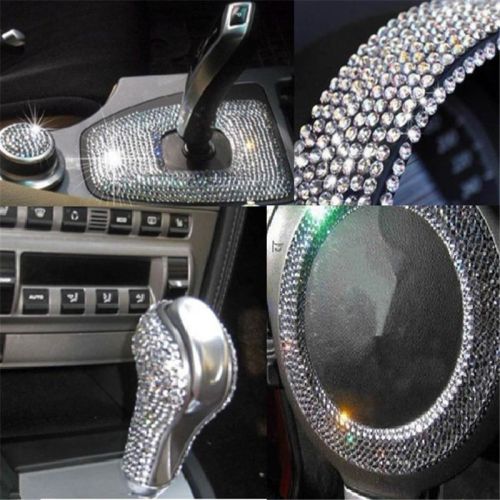 837pcs lots 3mm bling crystal rhinestone car styling sticker decor accessories