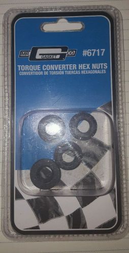 Mr. gasket 6717 steel torque converter bolt for ford- 4 per set w/ lock washers