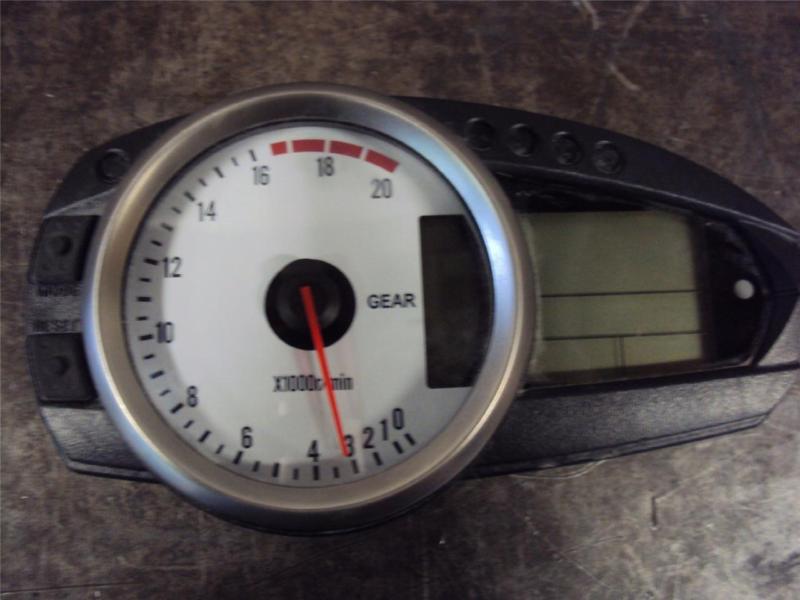 2007 07 kawasaki zx6r zx-6r ninja zx6 07-08 gauges