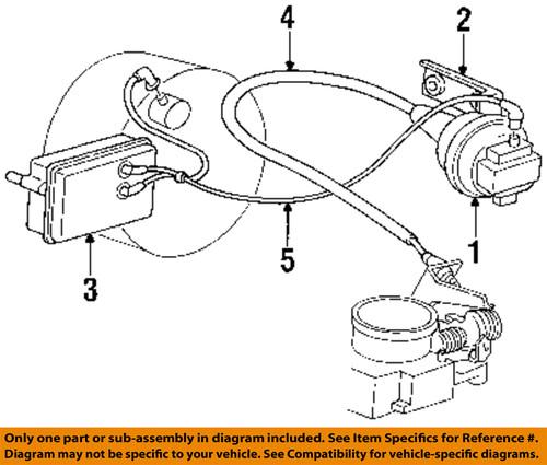 Mopar oem 4612347 cruise control system-cable