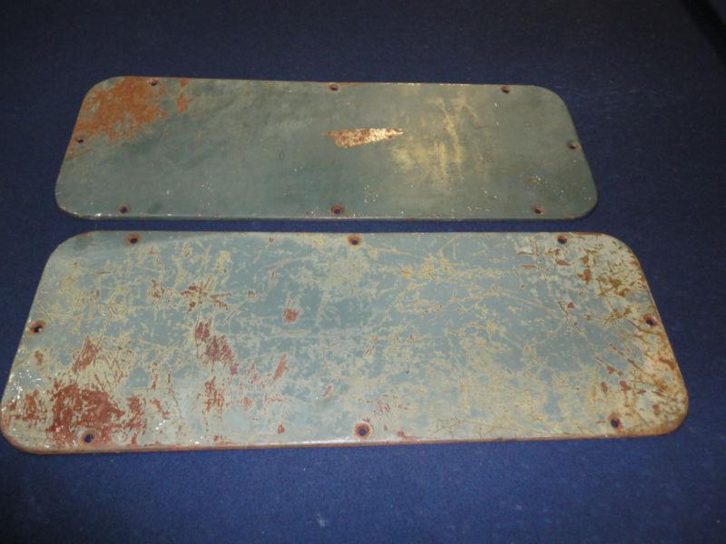 1948,49,50,51, and 1952 ford pickup truck door inspection panels, nice condition