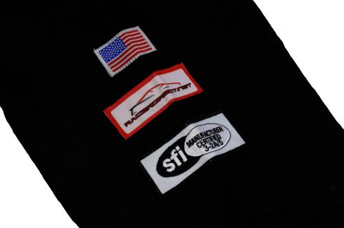 FIRE SUIT SFI 5 RACING JACKET PANTS 3-2A/5 RATED BLACK SIZE 2X IHRA NHRA ADRL, US $259.99, image 9