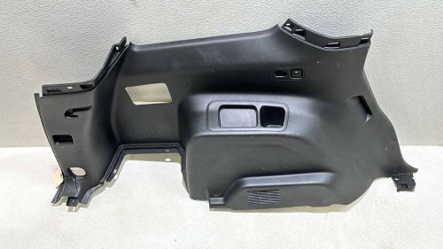 2017-2019 gmc acadia trunk left driver side quater trim panel black oem