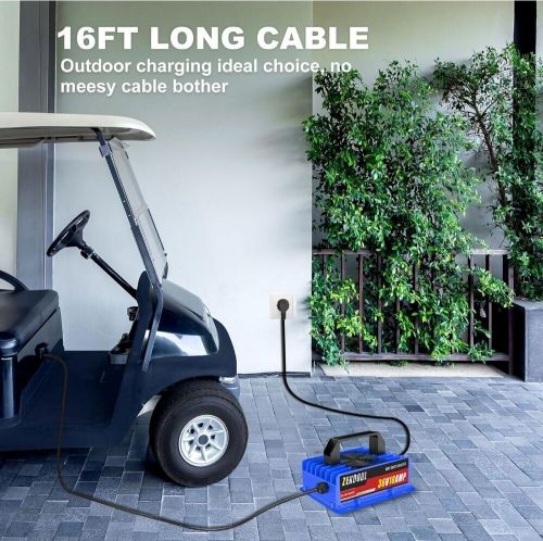 Golf Cart 18 AMP 36Volt Battery Charger with D Style Plug For EZGO TXT, US $89.99, image 5