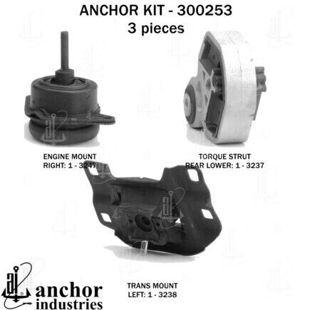 Anchor Motor Mounts 300253 Engine Mnt Kit, US $95.54, image 5