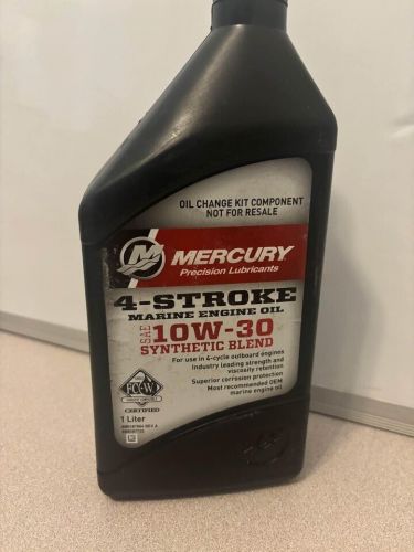 Mercury Marine / Mercruiser New OEM, 4-Stroke 10W30 Synthetic Oil, 92-8M0142141, US $15.00, image 2