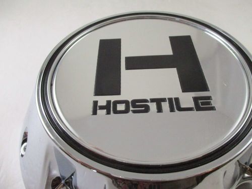 HOSTILE 6" CHROME 5 LUG CUSTOM WHEEL CENTER CAP* #HC-5004C/ #5004 (FOR 1 CAP), US $54.63, image 3