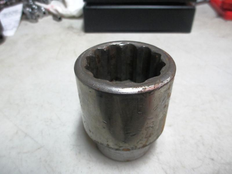 Snap on 1" drive shallow 12 point 1-7/8" socket #ldh603