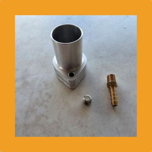 Billet cnc manifold intake 24/28mm flat slide 212cc predator made in usa - smb