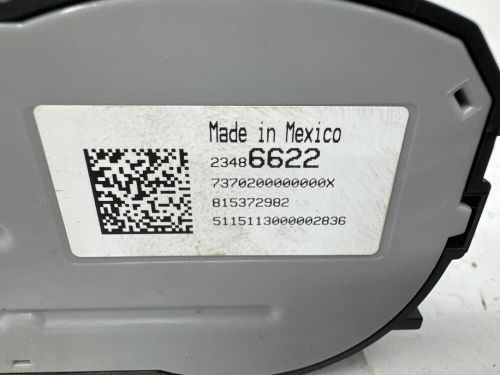 GMC SIERRA 1500 PICKUP 2015 HEAT/AC CONTROLLER MANUAL CONTROL OPT C67 23486622, US $118.50, image 9