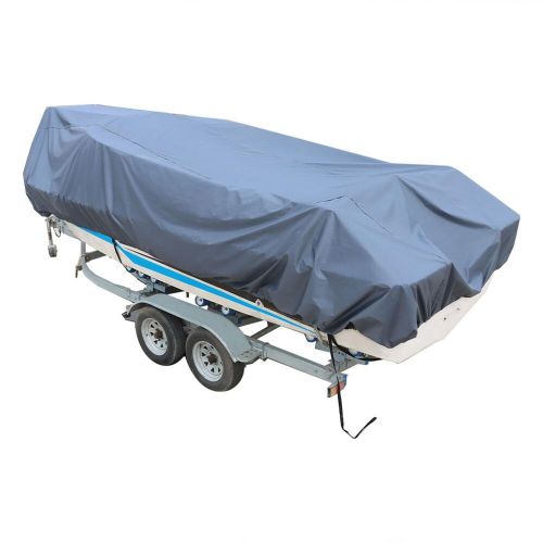 Waterproof 1719Ft 210D Heavy Duty Trailerable Grey Boat Cover Replacement for..., US $52.50, image 2