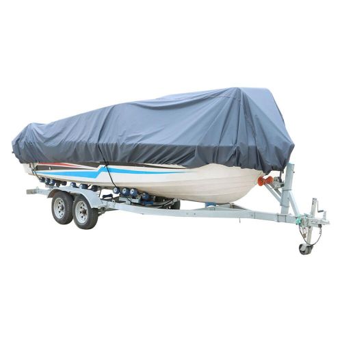Waterproof 1719Ft 210D Heavy Duty Trailerable Grey Boat Cover Replacement for..., US $52.50, image 4