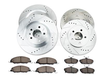 Audi s4, s6 v8 quattro set of 2 rear rotors & 1 set of rear brake pads 
