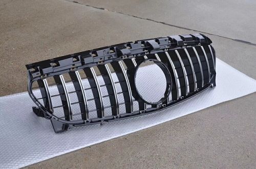 Silver GT R Style Grille for CLA W117 CLA200 CLA250 CLA45 2017-2018 Glossy, US $151.56, image 4
