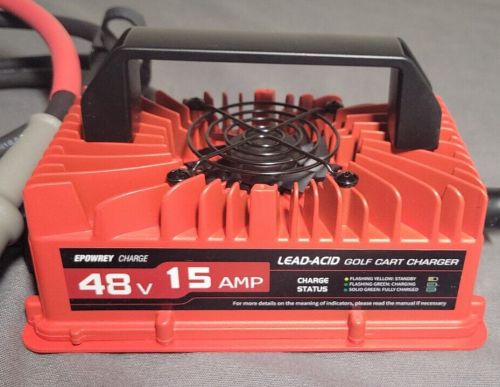 EPOWREY 48V/15A/800W Smart Battery Charger for Club Car DS/Precedent Golf Cart, US $59.99, image 2