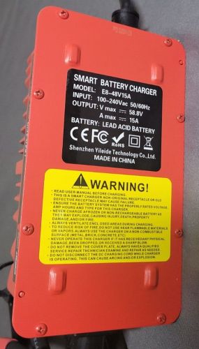 EPOWREY 48V/15A/800W Smart Battery Charger for Club Car DS/Precedent Golf Cart, US $59.99, image 3