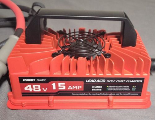 EPOWREY 48V/15A/800W Smart Battery Charger for Club Car DS/Precedent Golf Cart, US $59.99, image 12