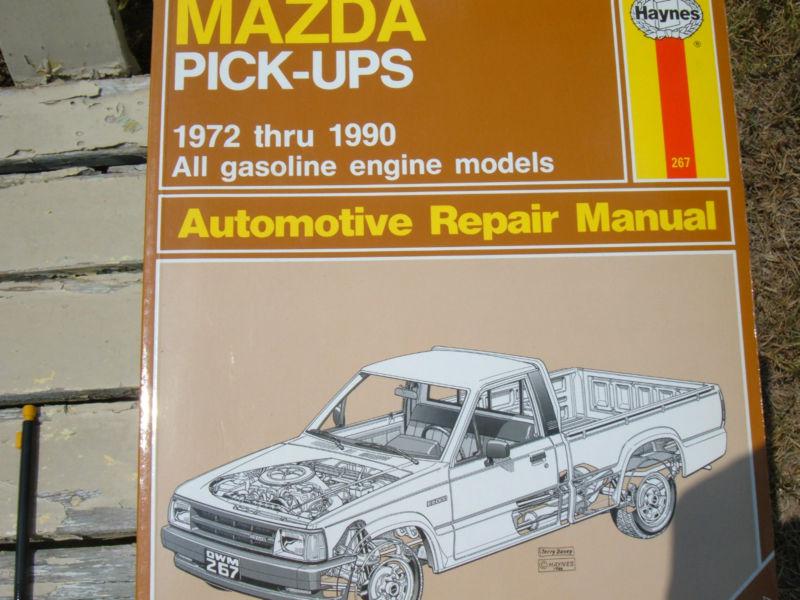 Haynes manual mazda pickup  1972-1990  #267