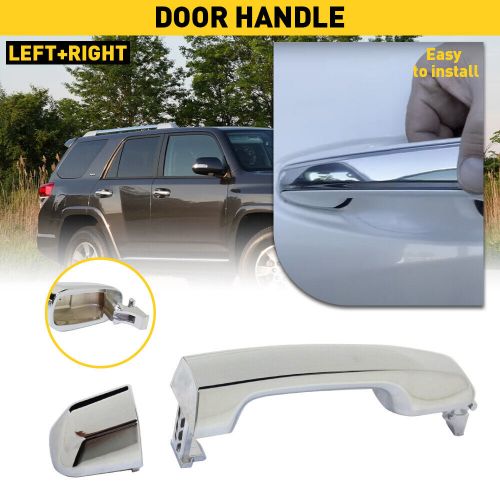 For 10-20 Toyota 4Runner Rear Left/Right Door Handle Outside Exterior Chrome, US $14.99, image 6