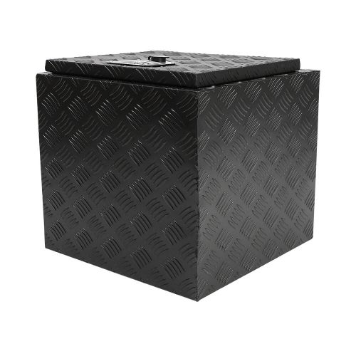 18x17x18&#034; heavy duty aluminum tool box pickup trailer storage underbody toolbox