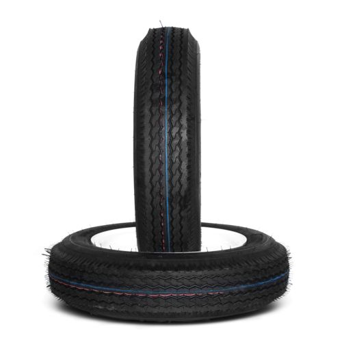 Two 4.80x12 Trailer Tires & Rims LRB 4 Lug Hole Bolt White Spoke LEADZM 4.80 12, US $111.37, image 13