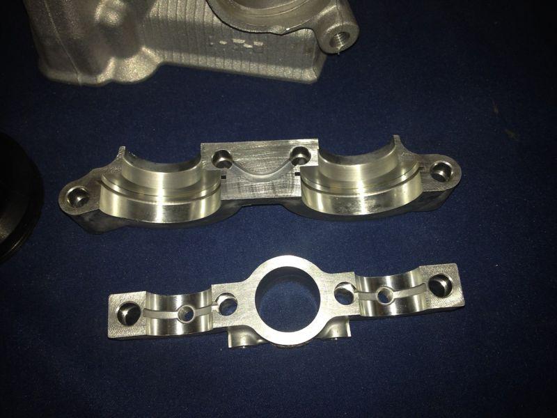 Find Kawasaki KX450F KX 450F PORTED Cylinder Head Cam Caps Manifold NEW