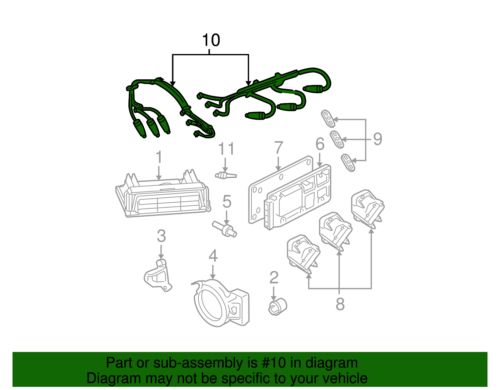 Genuine GM Spark Plug Wire Kit 19417604, US $58.33, image 4