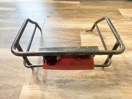 Vintage skidoo ski doo tundra rear rack &amp; brake light mount