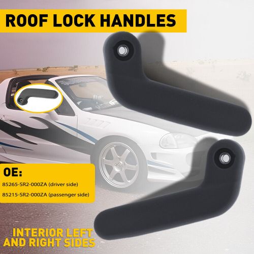 LE & RH Side Roof Inner Ceiling Pull Handle For 1994-1997 Honda Civic Del Sol, US $14.99, image 12