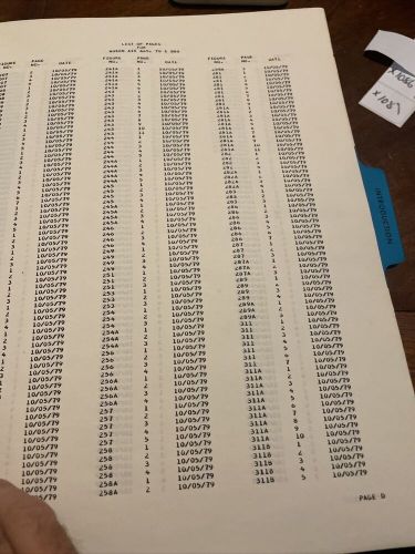 Beechcraft Queen Air & Queen Airliner Parts Catalog A65 70 & B80 October 1979, US $125.00, image 13