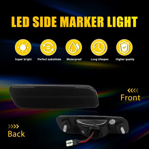 2X LED Amber Side Marker Signal Light For 2001-05 Lexus IS300 Base GS430 Base, US $29.99, image 3