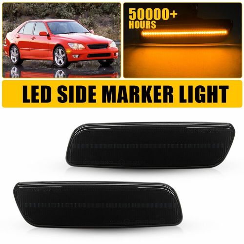 2X LED Amber Side Marker Signal Light For 2001-05 Lexus IS300 Base GS430 Base, US $29.99, image 13