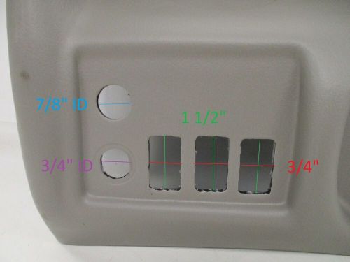 CROWNLINE SS BOWRIDER DASH PANEL TAUPE & WOODGRAIN AD-331-124 MARINE BOAT, US $199.95, image 9