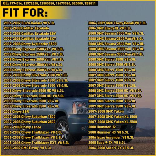 Throttle Body for 2007-2008 Chevy Tahoe Silverado Avalanche Express Suburban GMC, US $68.99, image 12
