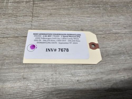 2008 - 2010 Volkswagen Golf City Left Driver Rear Outer Body Tail Light Lamp, C $180.00, image 8