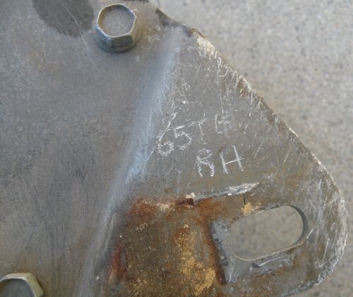 THUNDERBIRD FORD CONVERTIBLE BRACKET FLIP LIP GEAR HOUSING RIGHT 1964-1966 OEM, US $300.00, image 10