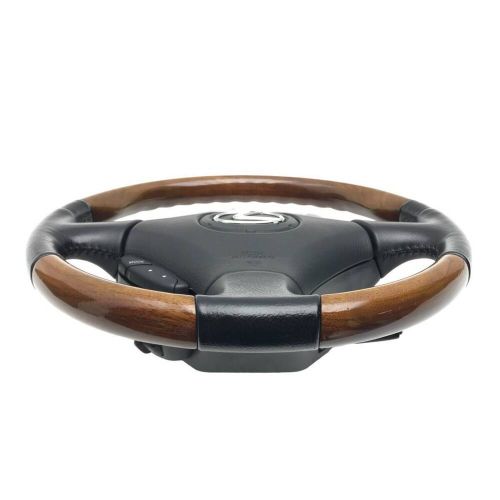 Toyota soarer uzz40  genuine steering wheels wood brown lexus sc430 tested