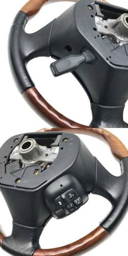 Toyota Soarer UZZ40 Genuine steering Wheels Wood Brown LEXUS SC430 Tested, US $255.55, image 3