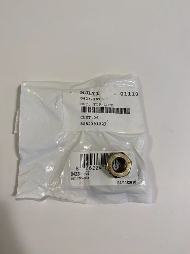 New nos oem arctic cat snowmobile lock nut 0423-157 (qty. 4) alterra wildcat hdx