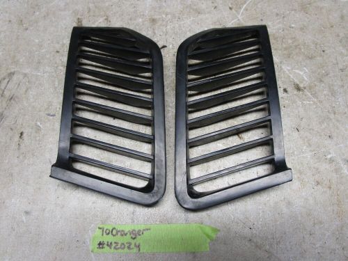 Vintage 70 Polaris Charger 340 Snowmobile Side Hood Vents Louvers, US $49.99, image 11