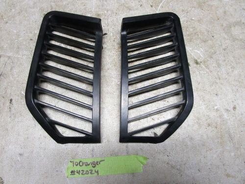 Vintage 70 Polaris Charger 340 Snowmobile Side Hood Vents Louvers, US $49.99, image 14