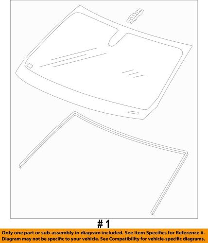 Chevrolet gm oem windshield 84593338