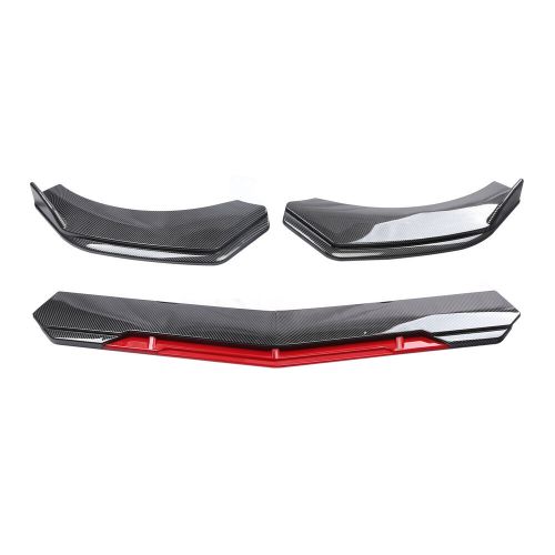 Front Bumper Lip Splitter Spoiler Strut Rods Carbon Fiber For Hyundai Genesis, US $72.50, image 4