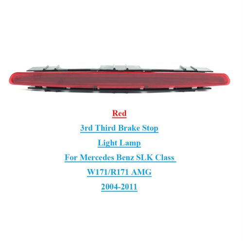 Red 3rd Third Brake Stop Light Lamp For Benz SLK Class W171/R171 AMG 2004-2011, US $87.44, image 8