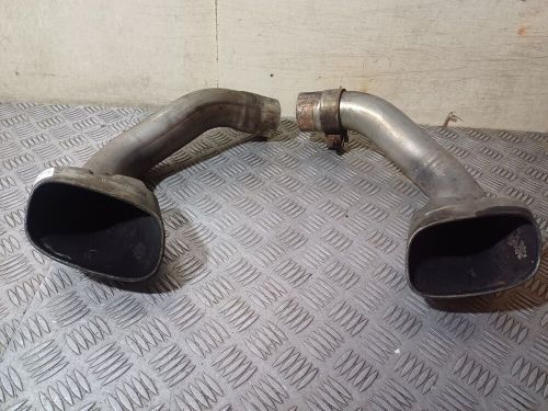 BMW F15 X5 E70 2x Steel Rear Exhaust Tip Muffler Pipes, US $, image 3