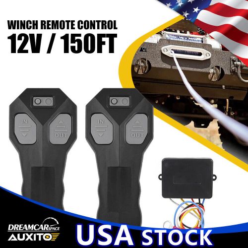 For 12 V Solenoid Operated Winches IP67 Wireless Black Winch Remote Control Kit, US $21.19, image 10