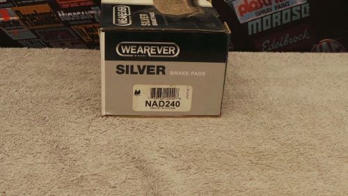 Wearever silver brake pads nad240