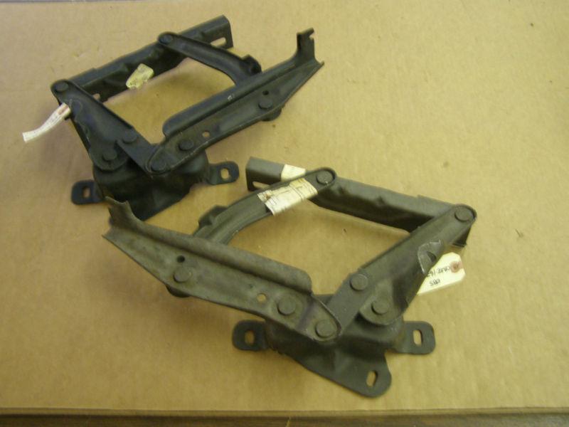 Nos oem ford 1965 - 1968 galaxie 500 hood hinges pair 1966 1967 xl ltd 7 litre