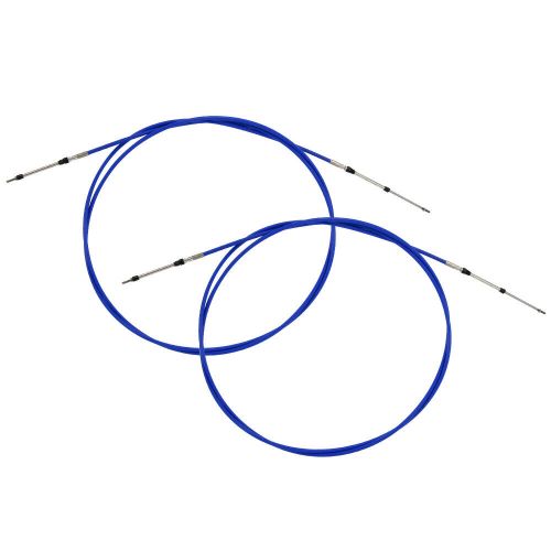 2PCS 13FT Throttle Control Cable Shift Control Lever 33C Fit for YAMAHA Engine, US $37.69, image 6