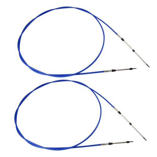 2PCS 13FT Throttle Control Cable Shift Control Lever 33C Fit for YAMAHA Engine, US $37.69, image 7